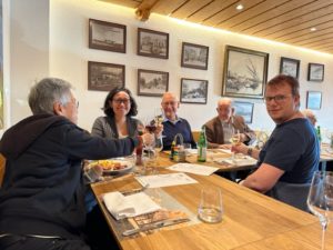 Lunch after church in Coinsins​