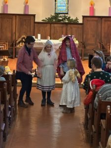 Crib service in Gingins temple