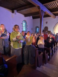 Baptism and Candlemass service