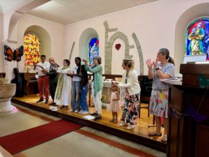 CREATION TIME AT LA COTE CHURCH